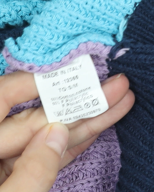 Isabella D. Women's Multicoloured Cardigan S V-Neck