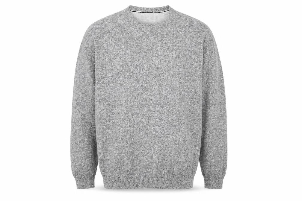 Front view of Marks & Spencer Men's Grey jumper L