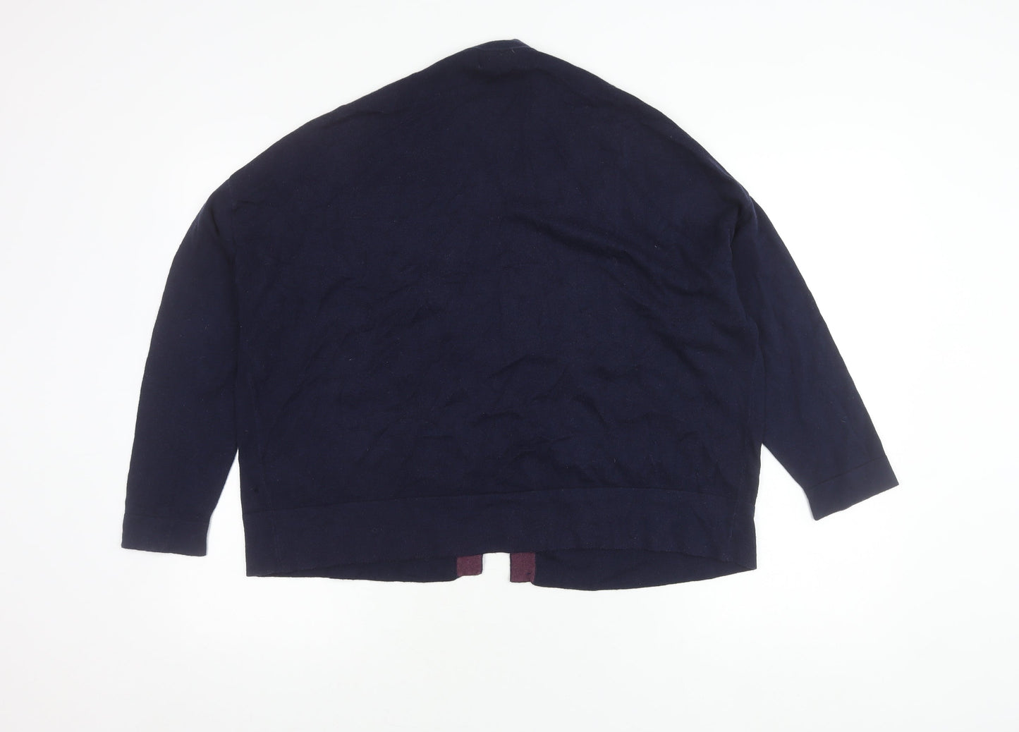 Next Women's Blue Long Sleeve Open Front Cardigan Size 12