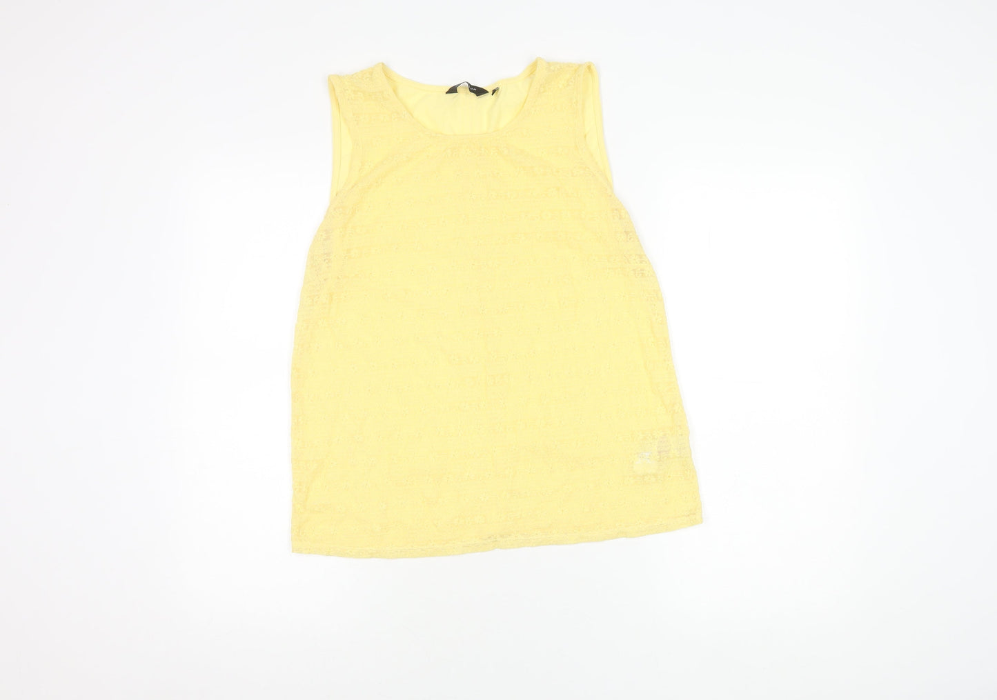 New Look Women Yellow Camisole Blouse Size 14