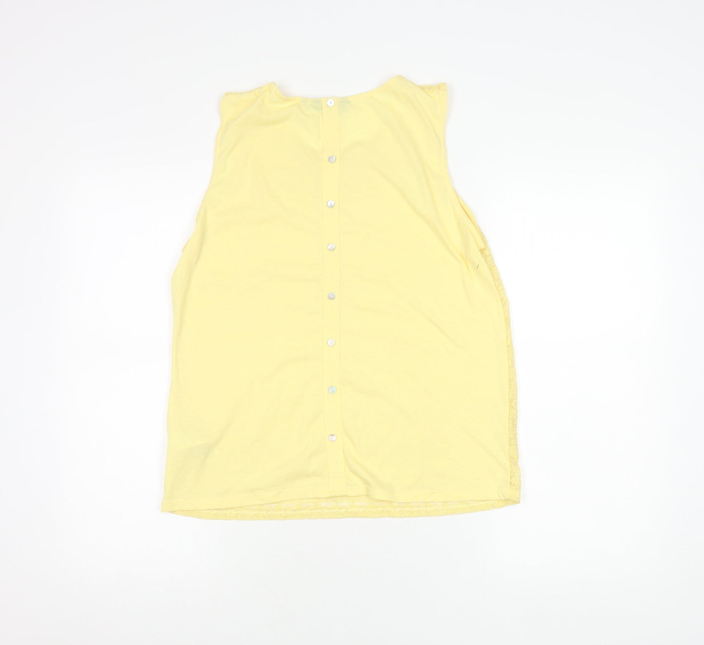 New Look Women Yellow Camisole Blouse Size 14