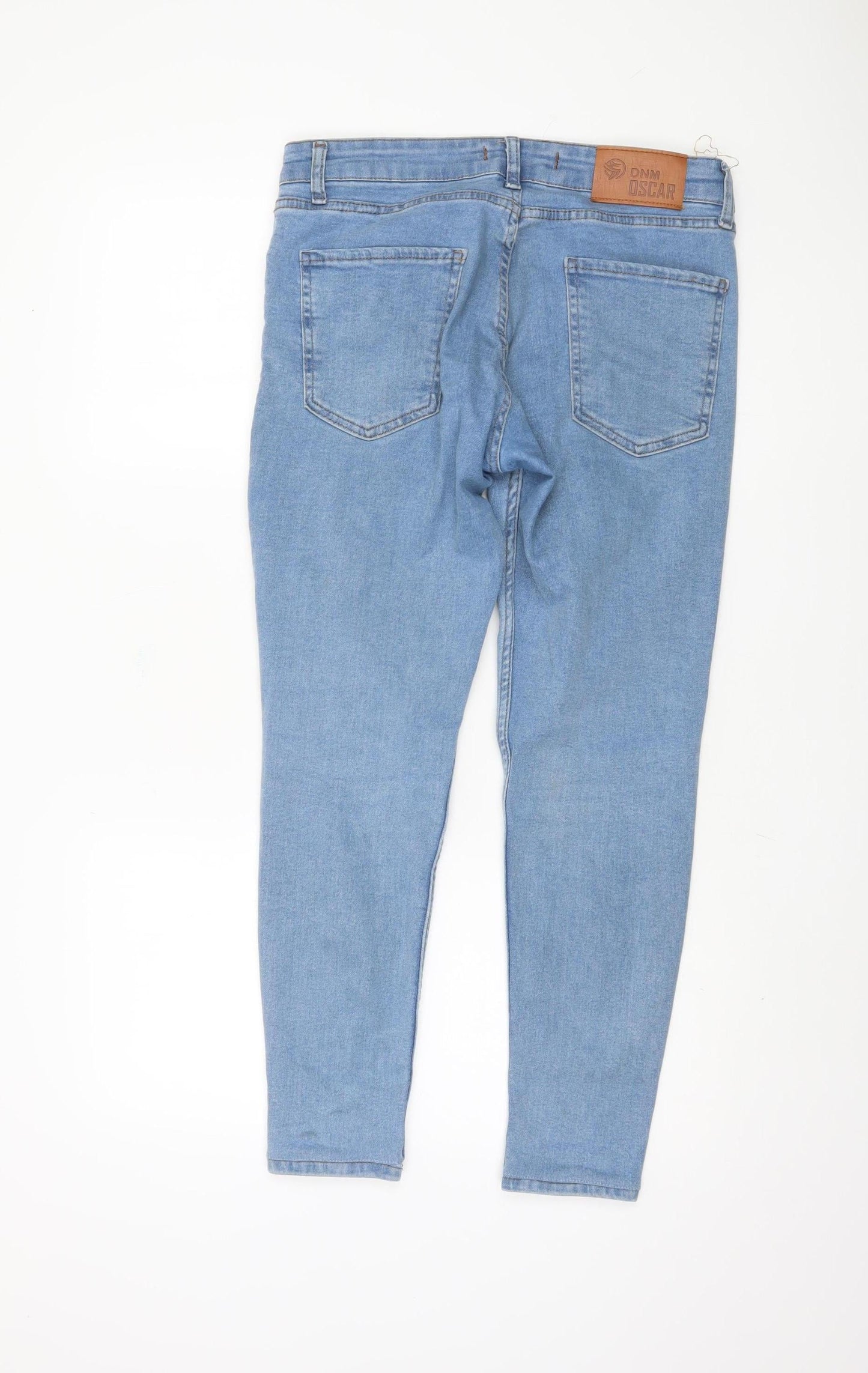 Oscar Men's Blue Skinny Jeans Size 31