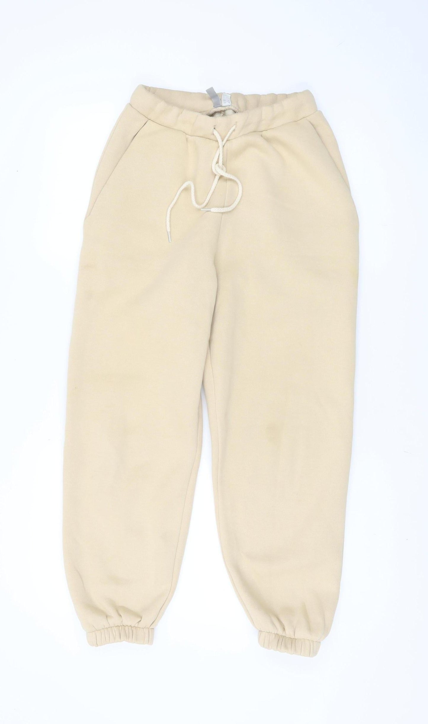 ASOS Women's Beige Joggers, Size 6, Casual Comfort