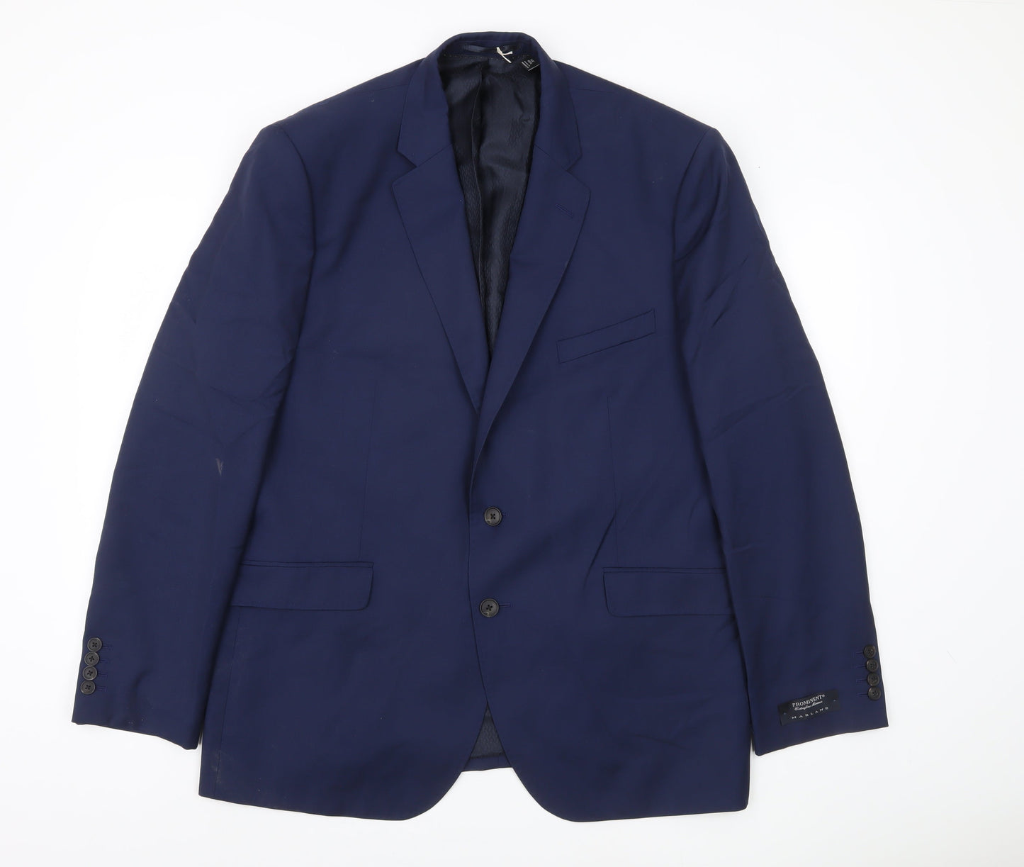 Jaeger Men's Blue Wool Blazer 48 Formal Jacket