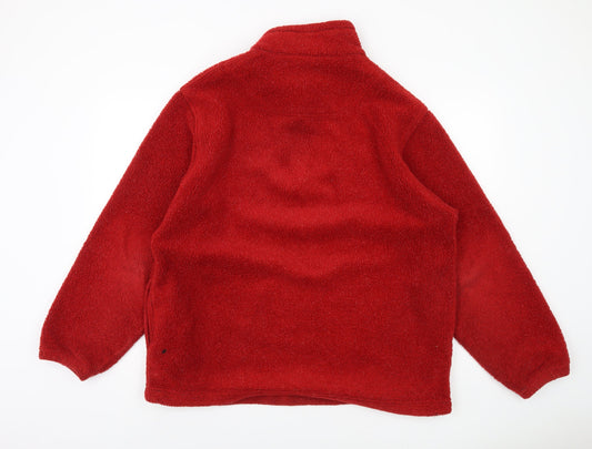 Gant Men’s Red Fleece Sweatshirt, Size L