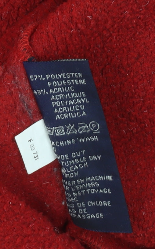 Gant Men’s Red Fleece Sweatshirt, Size L