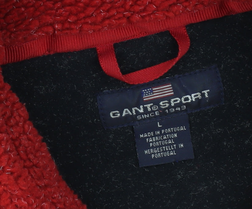 Gant Men’s Red Fleece Sweatshirt, Size L
