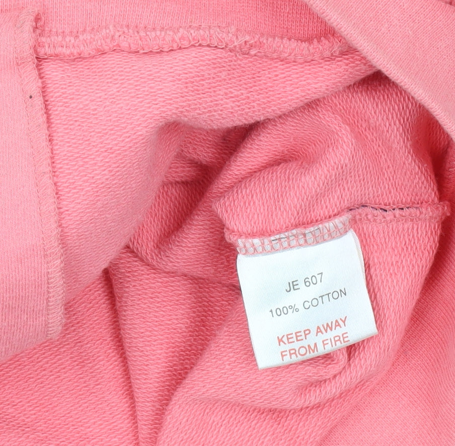 Slazenger Women's Pink Full Zip Hoodie Size 14