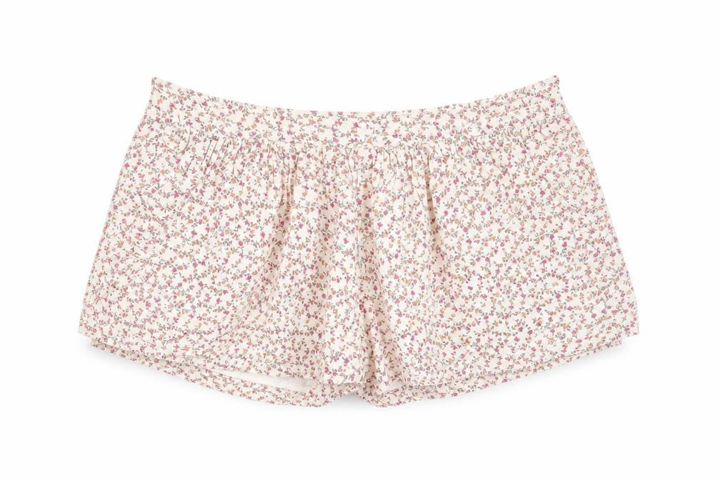 Front view of Jack Wills Women's Floral Cotton Shorts, size 8