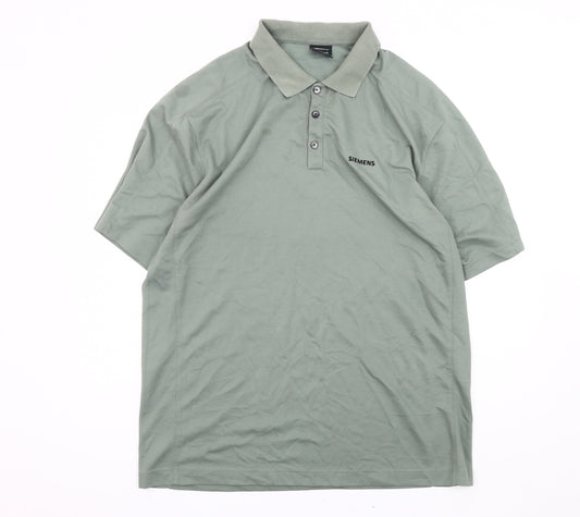 Nike Golf Men's Green Polo Shirt XL