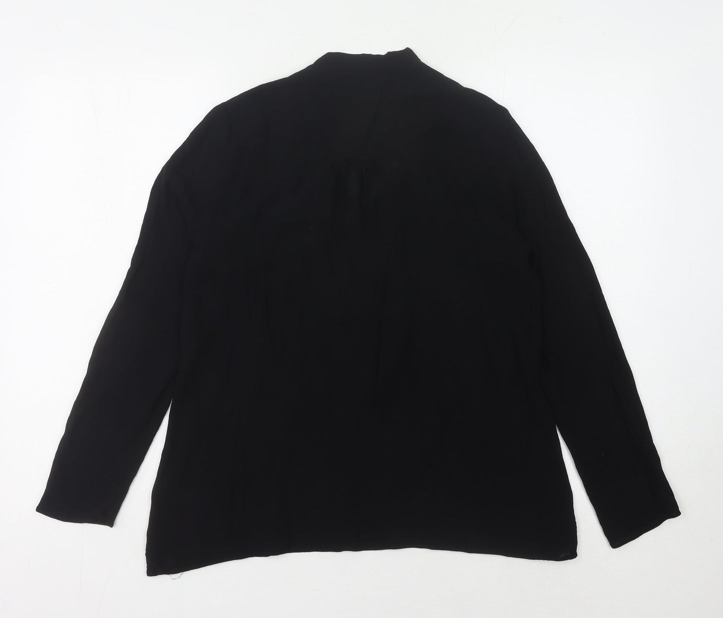 Marks and Spencer Women's Black Blouse Size 12
