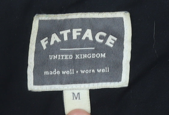 FatFace Men's Black Hooded Jacket Size M
