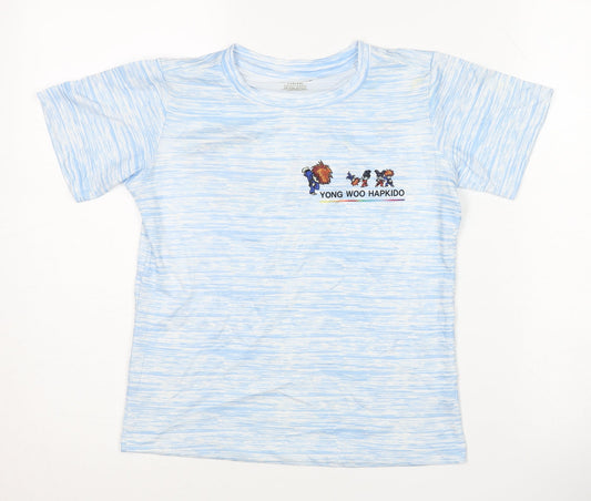 KSD Boys Blue Graphic Print T-Shirt, 2-3 Years