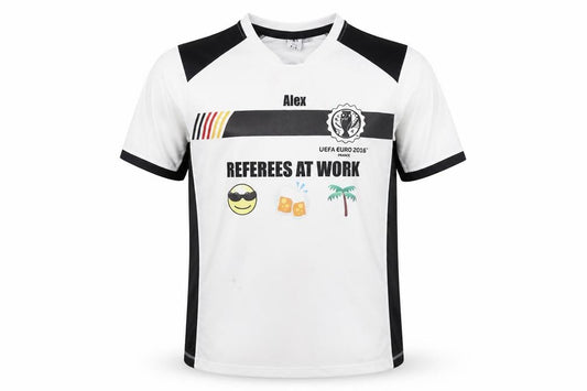 UEFA Euro 2016 Men's Football Jersey XL, White/Black