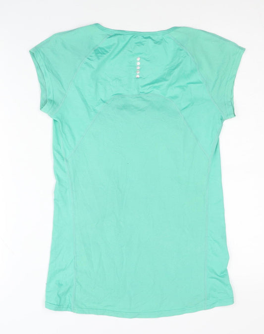 Women's Green Activewear T-Shirt - Size S