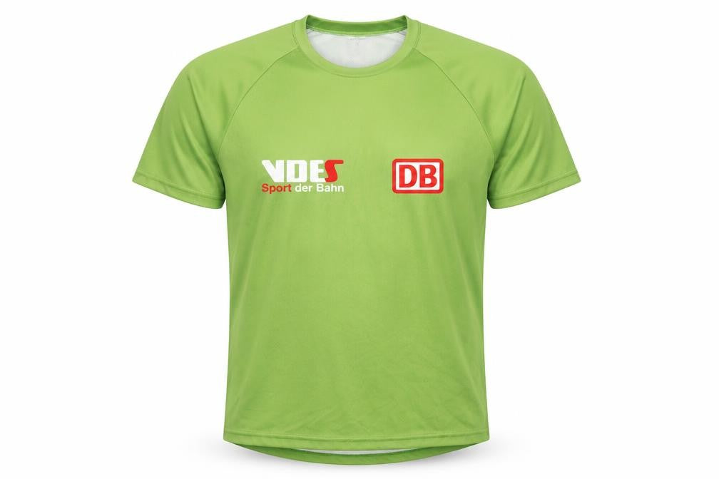 Berlin Mens Green Graphic T-Shirt, Short Sleeve, Medium