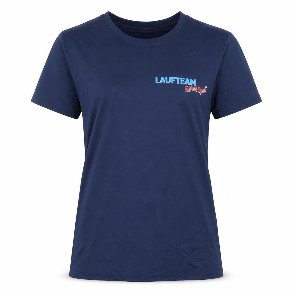 Hanes Womens Blue Activewear T-Shirt M Crew Neck