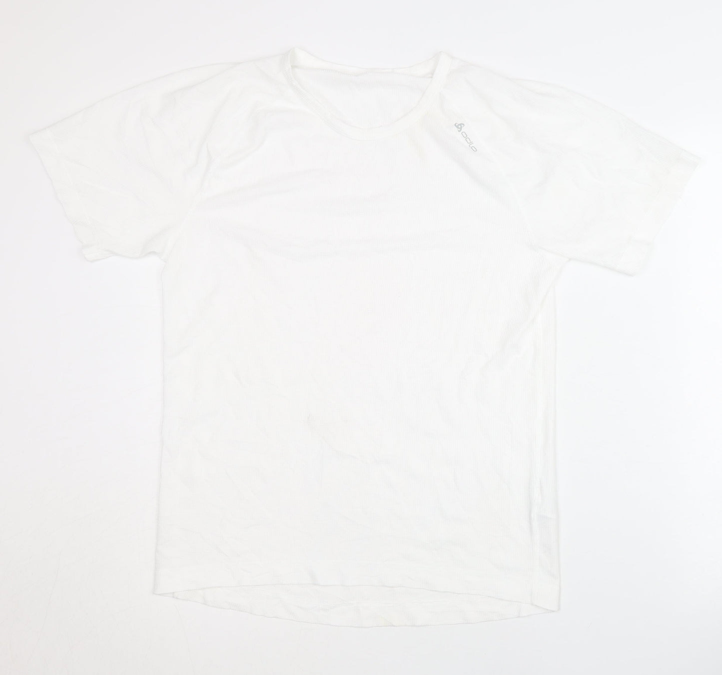 Odlo Mens White Basic T-Shirt Large