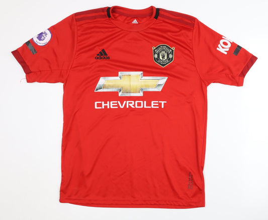 Adidas Manchester United Red Home Shirt S Adults Football