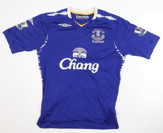 Umbro Everton Home Shirt Blue Size M Arteta Number 6