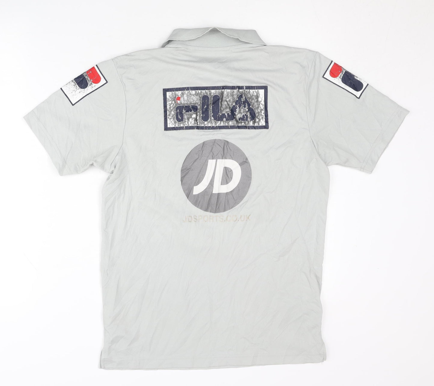 Fila Carlisle United Away Shirt Grey M Adults Short Sleeves