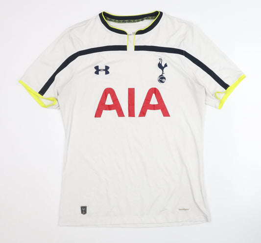 Under Armour Men's Tottenham Medium White Home Football Shirt