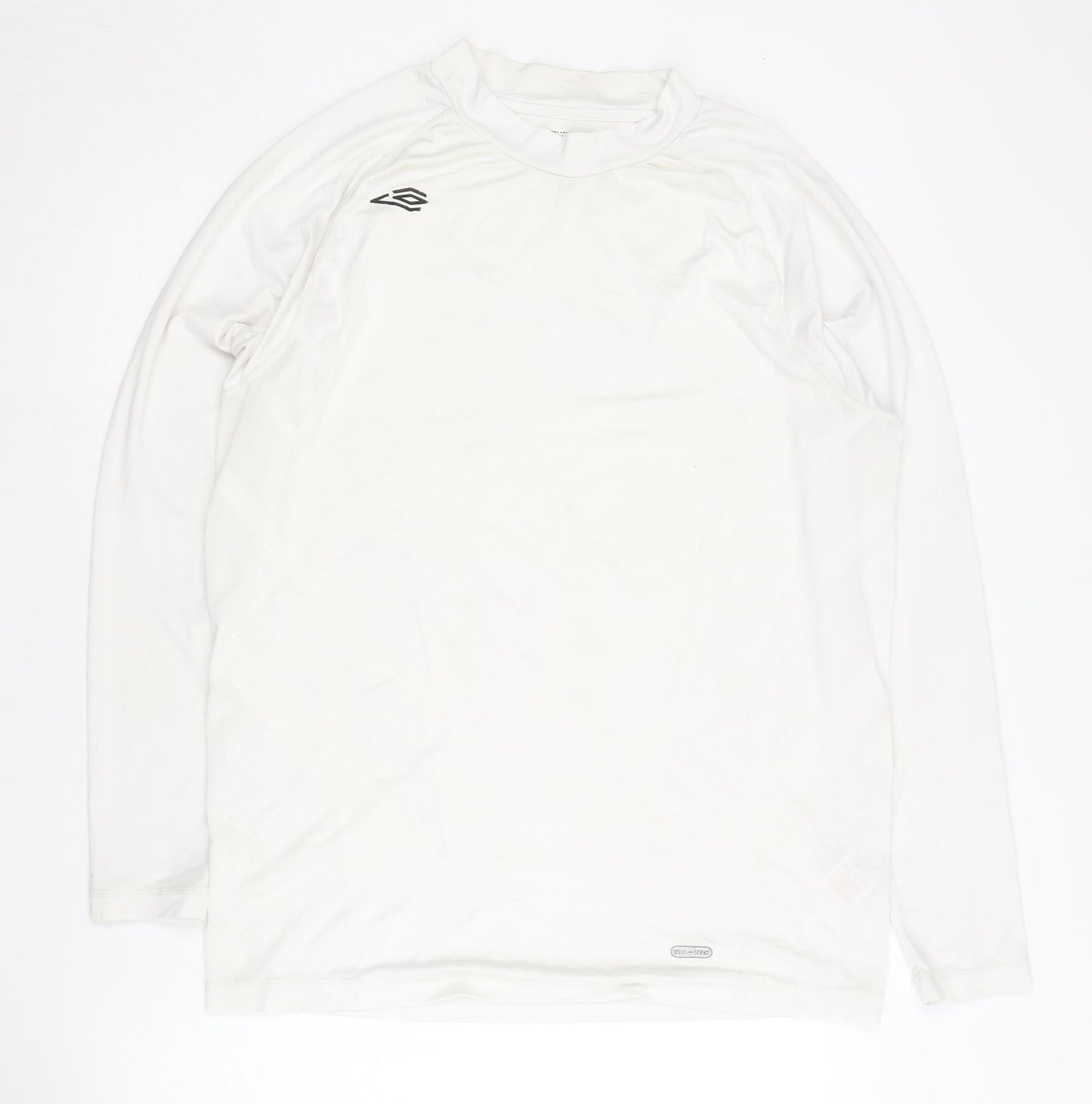 Umbro Men's White Long Sleeve Pullover XXL Top