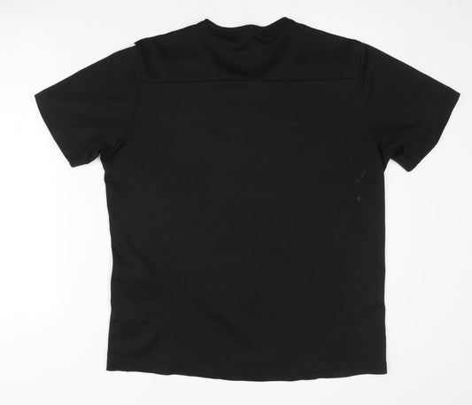 Adidas Men's Black L Sports T-Shirt