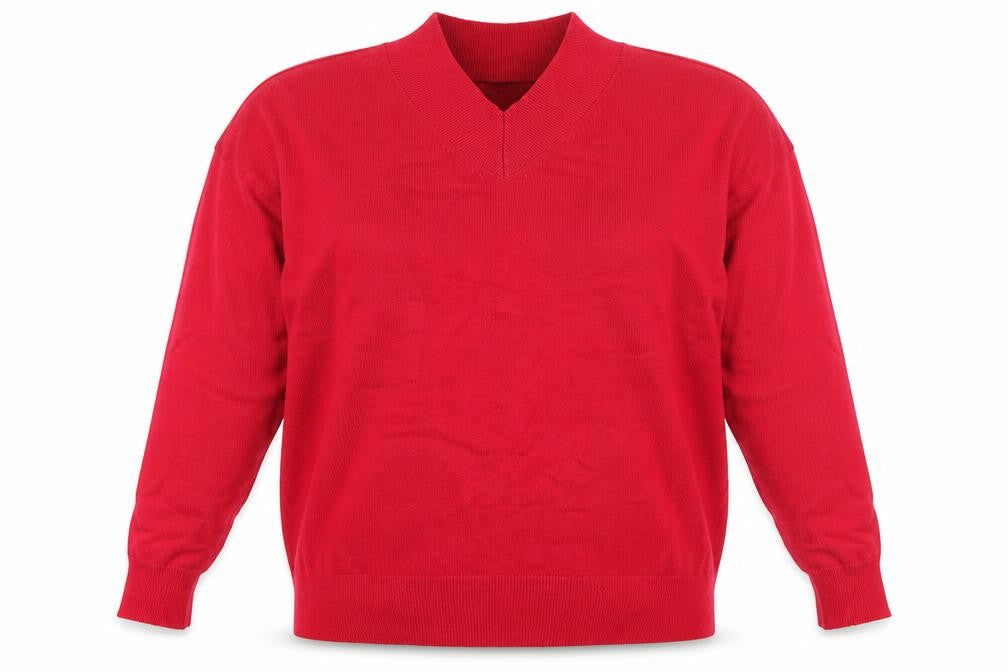 Marks and Spencer Pink V-Neck Women's Medium Jumper