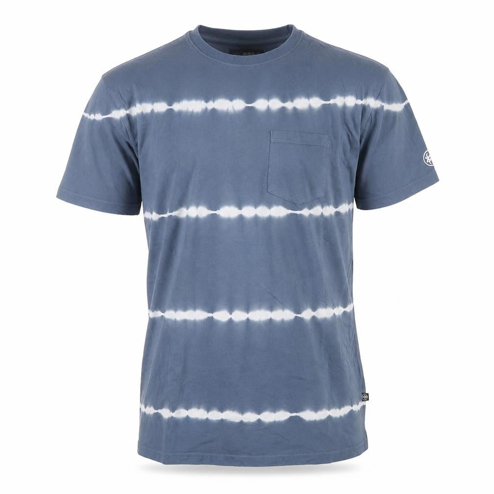 SPDR Blue Tie-Dye Graphic Print T-Shirt, Men's M