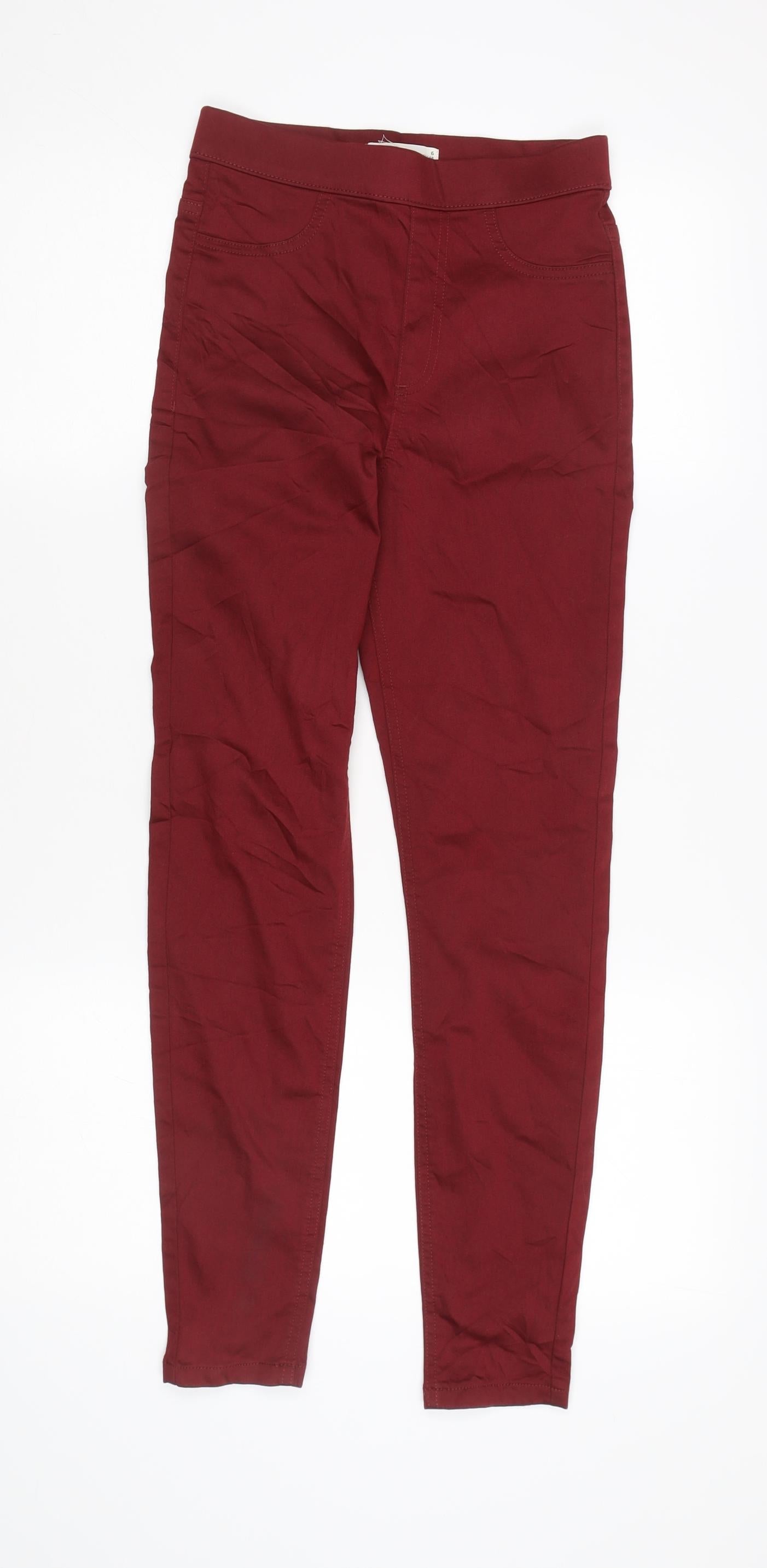 Marks and Spencer Women’s Red Jegging Size 6