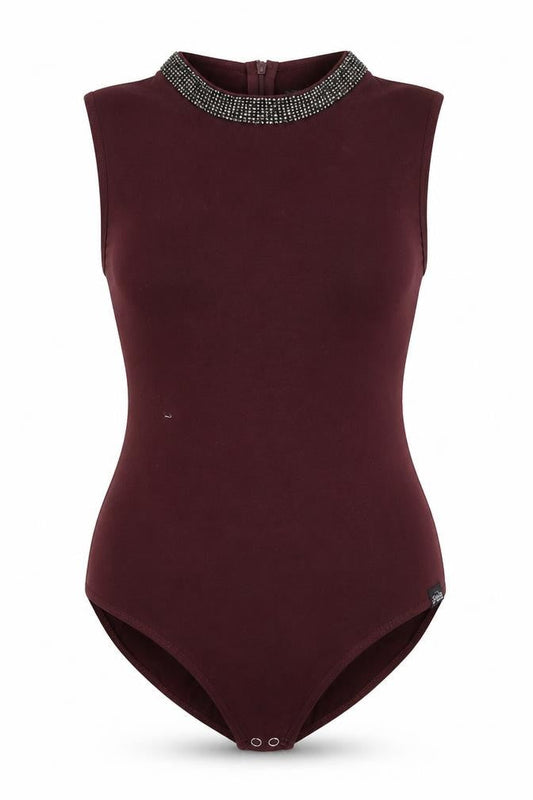 Superdry Women's Burgundy Bodysuit 3XS Slim Fit