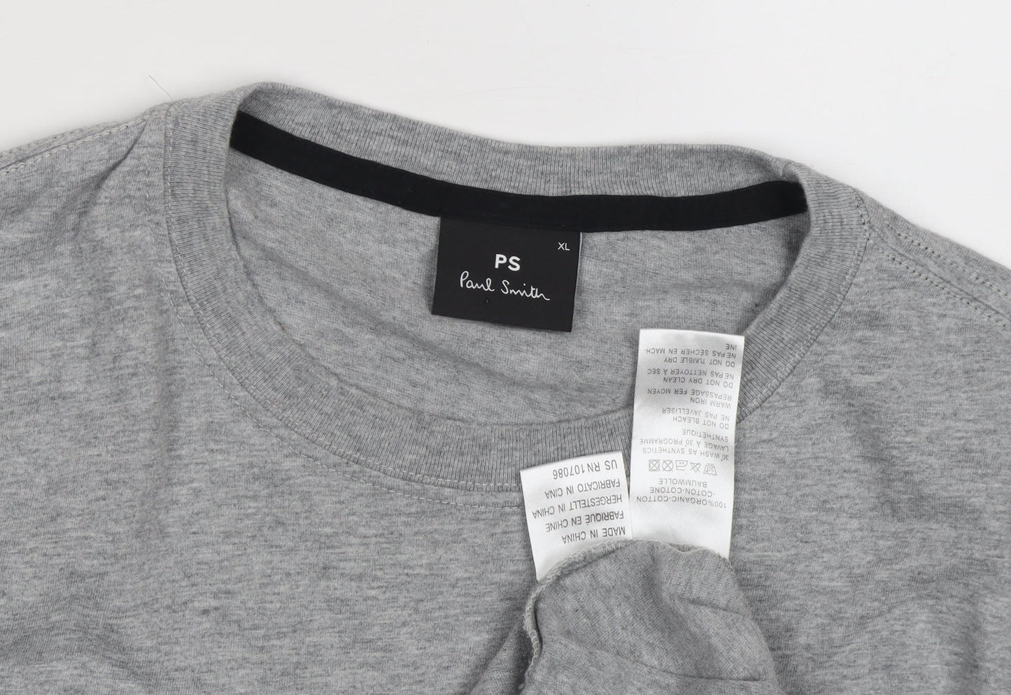 Paul Smith Men's Grey Long Sleeve T-Shirt XL