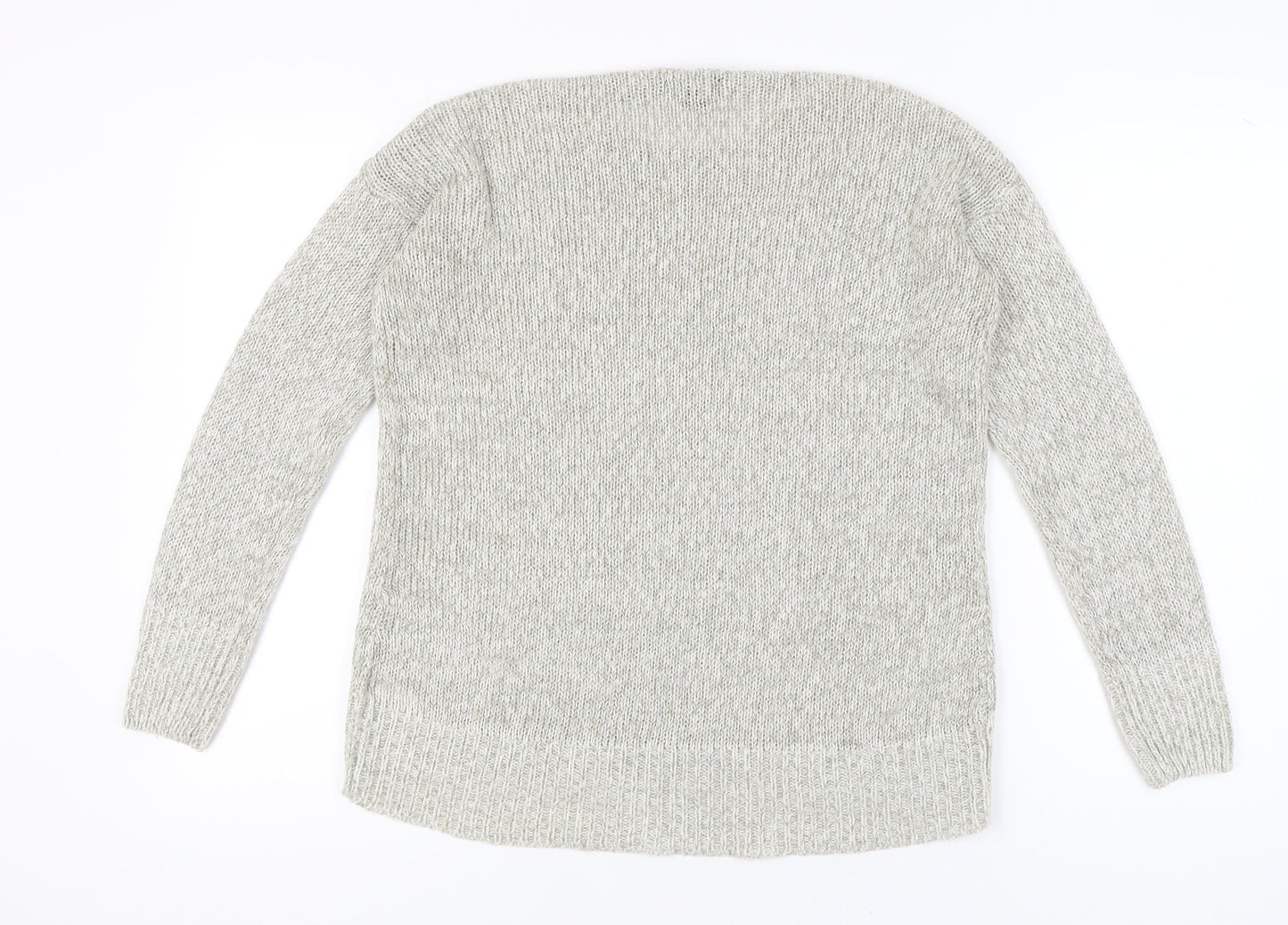 New Look Women's Grey Pullover Jumper, S