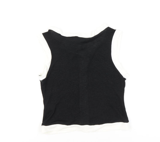 ASOS DESIGN Women's Black Button-Up Top