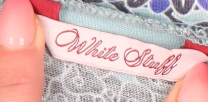 White Stuff Women's Floral V-Neck Dress Size 12