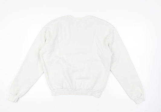 MISSPAP Women's Ivory Pullover Sweatshirt Size 10
