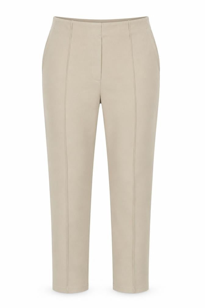 Marks and Spencer Beige Women's Regular Trousers - Size 12