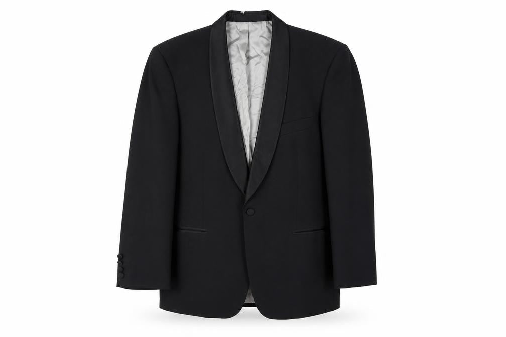 Marks and Spencer Men's Black Suit Jacket 40S