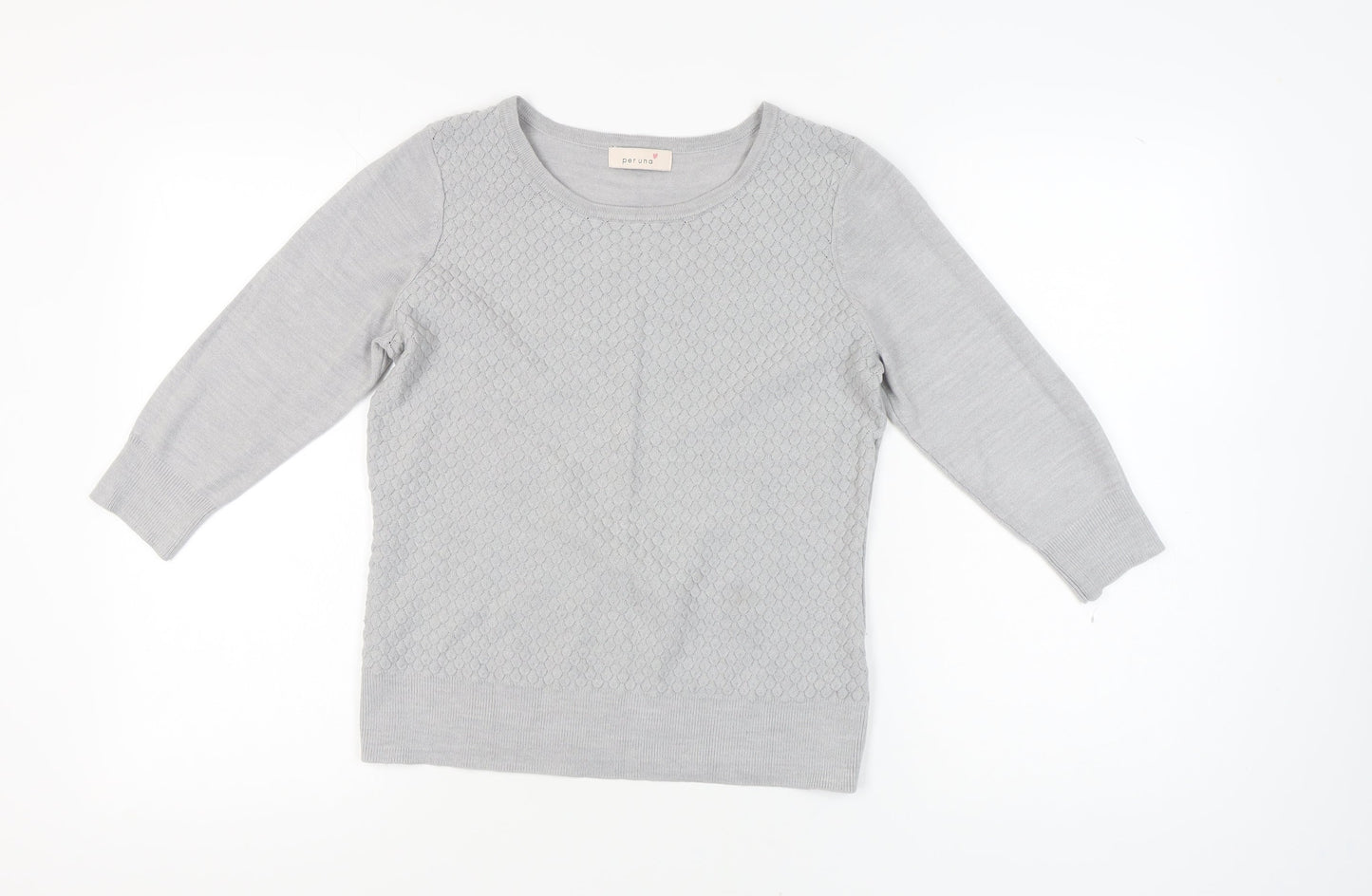 Marks and Spencer Women's Grey Pullover Jumper, Size 12