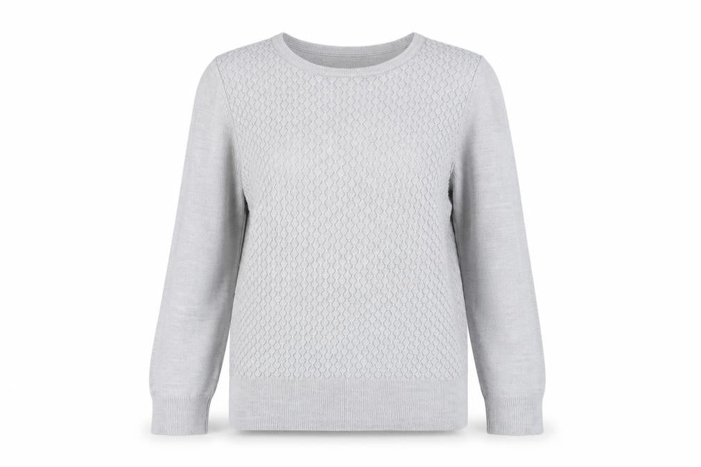 Marks and Spencer Women's Grey Pullover Jumper, Size 12