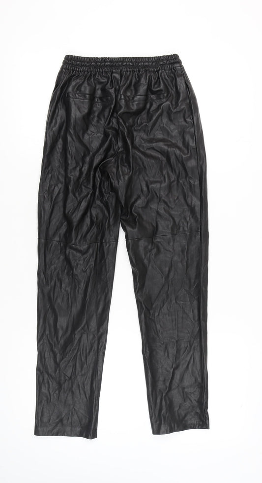 MNG Women’s Black Jogger Trousers Size XS