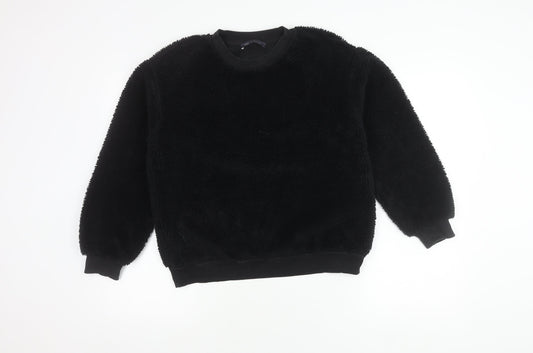 Marks and Spencer Women's Black Pullover Sweatshirt S