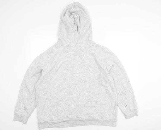Marks and Spencer Women’s Grey Hooded Hoodie, Size 20