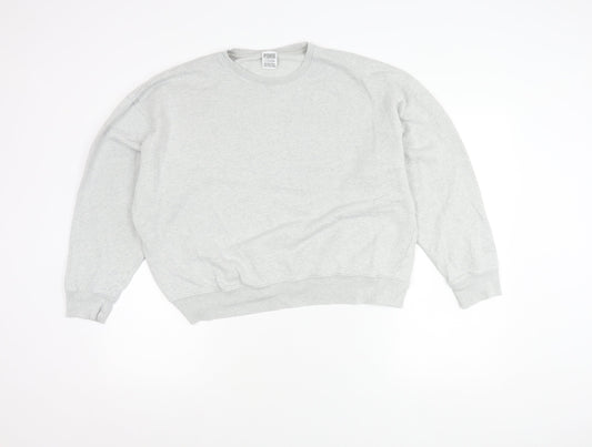 Victoria's Secret Women Grey Pullover Sweatshirt Size 10