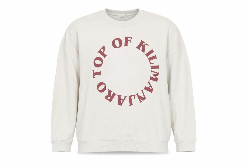 Zara Unisex White Graphic Sweatshirt Size 12