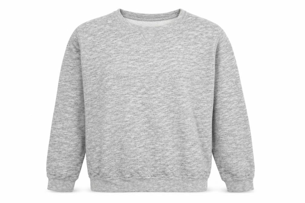 H&M Womens Grey Cotton Sweatshirt Casual Size 12