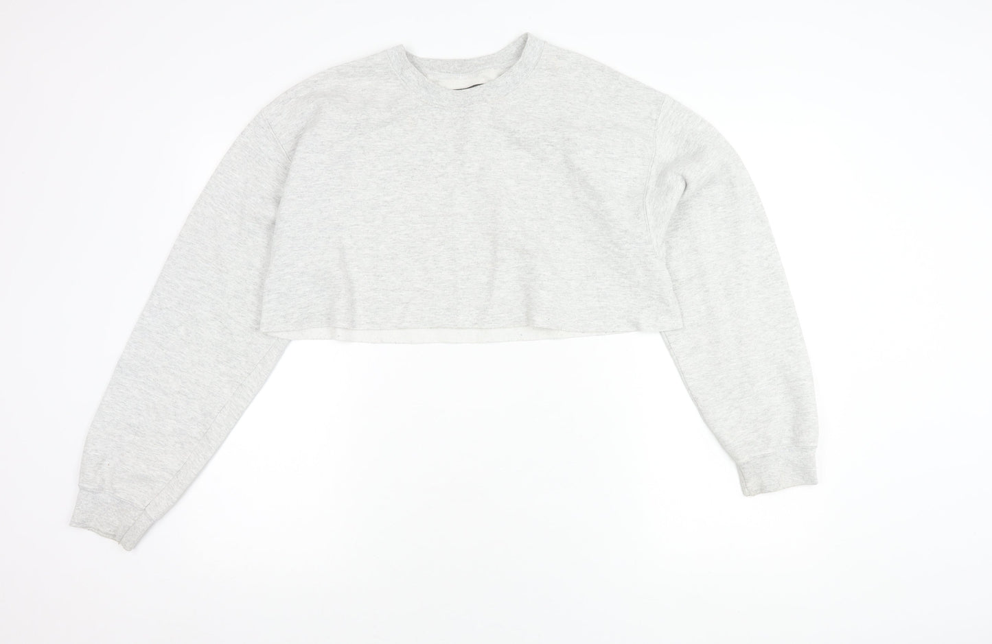 PrettyLittleThing Women’s Grey Pullover Sweatshirt S