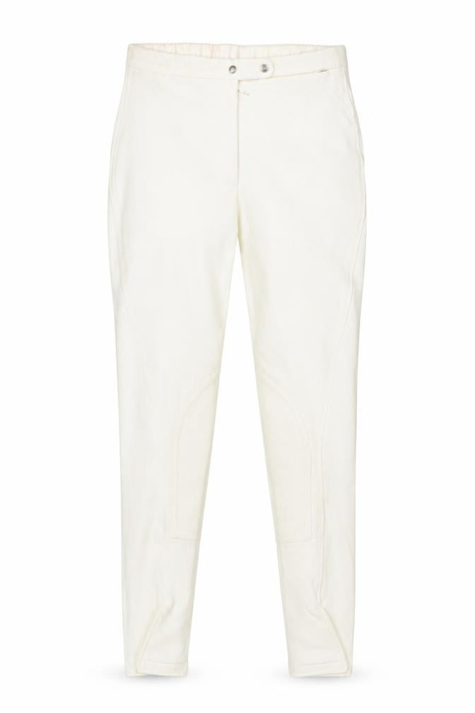 Harry Hall Women's White Leggings, Size 4, Skinny Fit