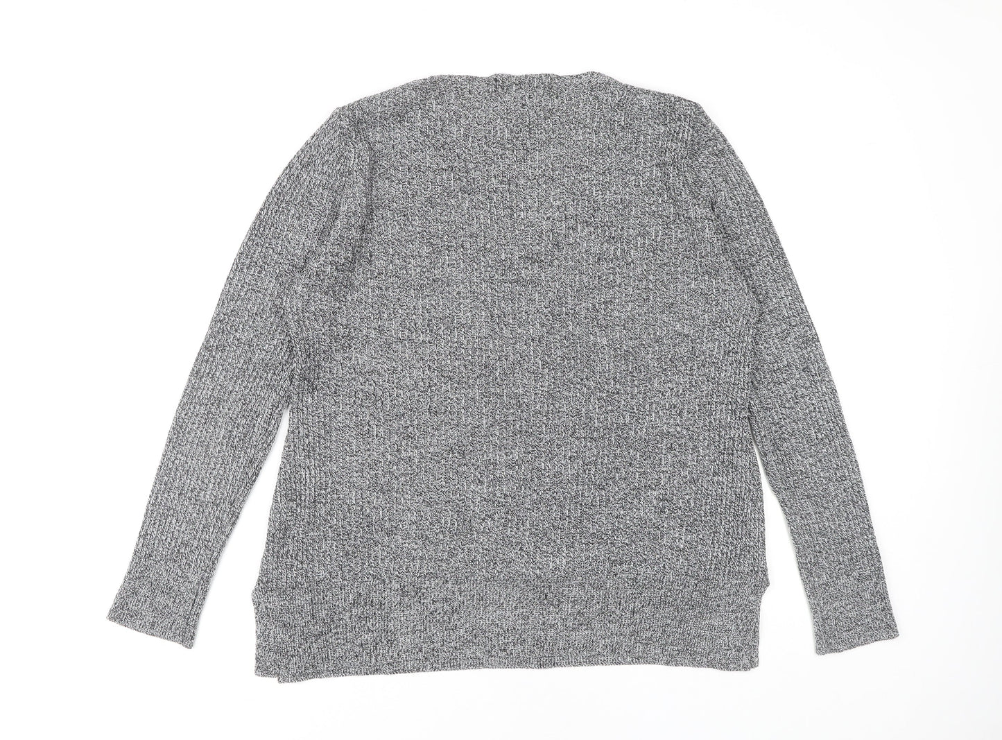 Next Women's Grey Chunky-Knit Pullover Jumper